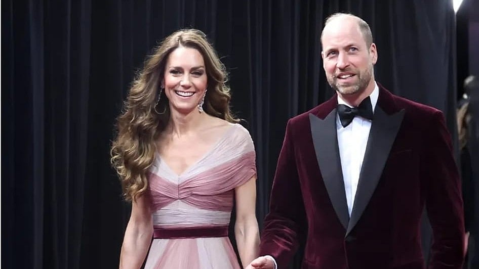 Instagram : Prince William and Kate Middleton attend BAFTA Film Awards