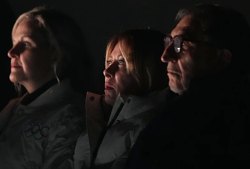 Milan Cortina Winter Olympics Closing Ceremony-Italys Prime Minister Giorgia Meloni