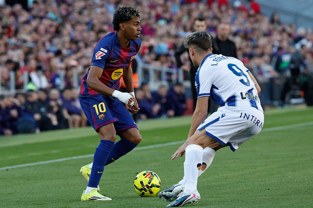 Spain La Liga Soccer Match: Levante vs Barcelona