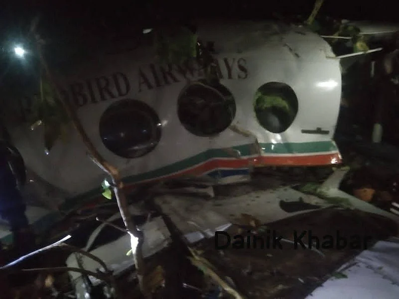 Air Ambulance En Route To Delhi From Ranchi Crashes In Jharkhand