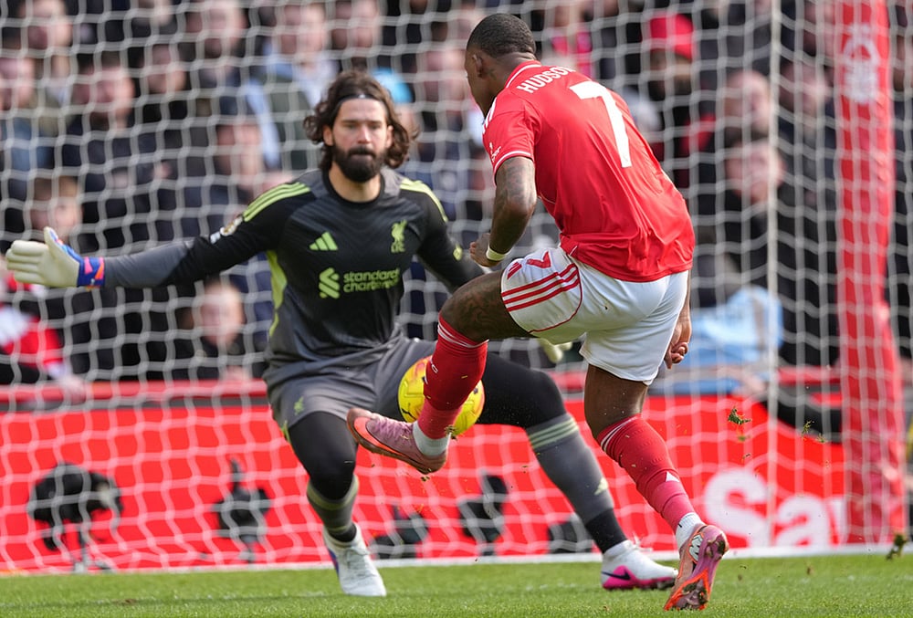 Nottingham Forest Vs Liverpool english premier league soccer-Callum Hudson-Odoi