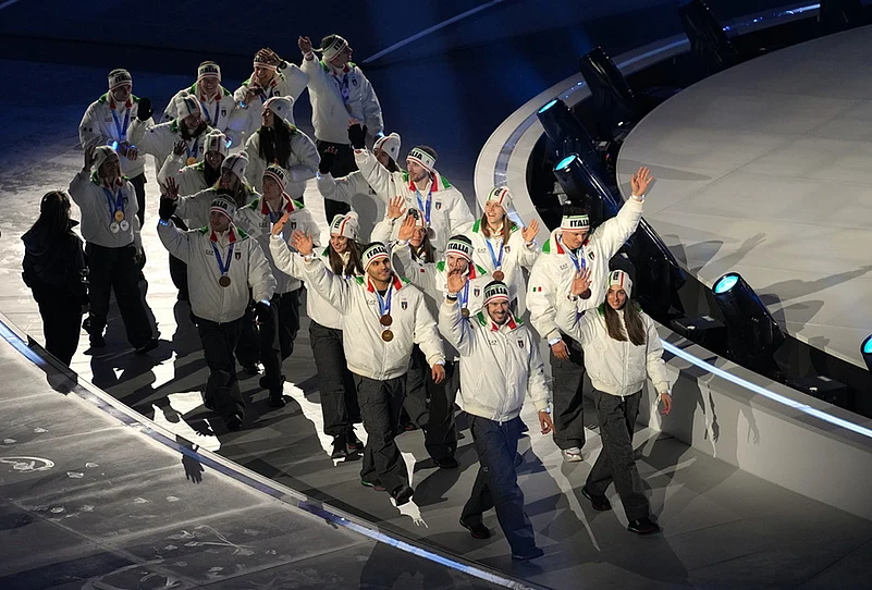 Milan Cortina Winter Olympics Closing Ceremony-Italian medallists