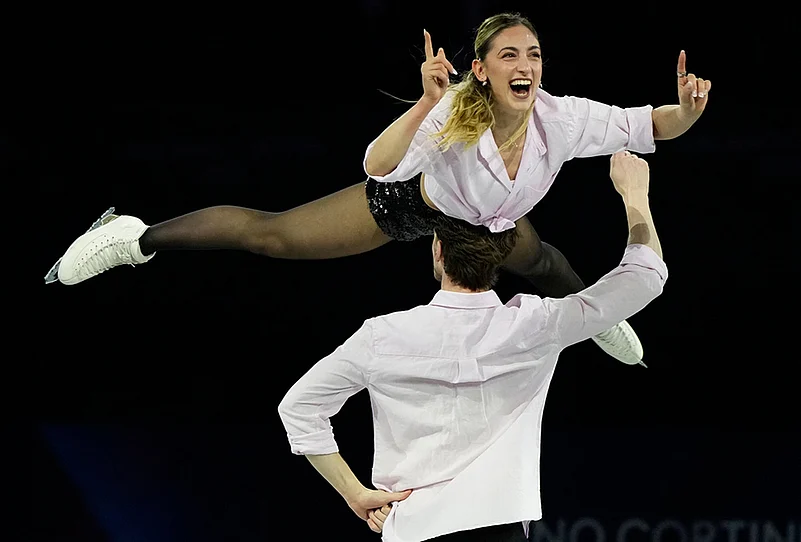 Milan Cortina Olympics figure skating exhibition