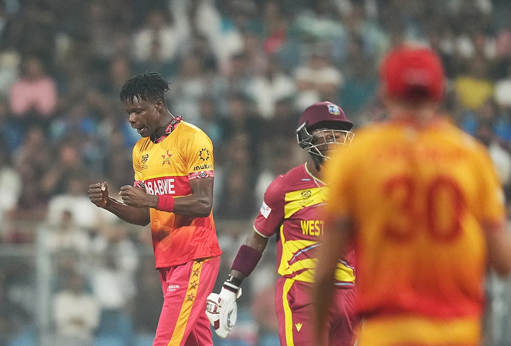 Zimbabwe vs West Indies T20 World Cup super 8 match-Blessing Muzarabani
