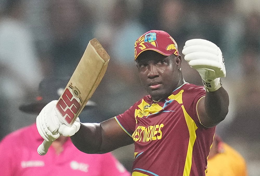 Zimbabwe vs West Indies T20 World Cup super 8 match-Rovman Powell