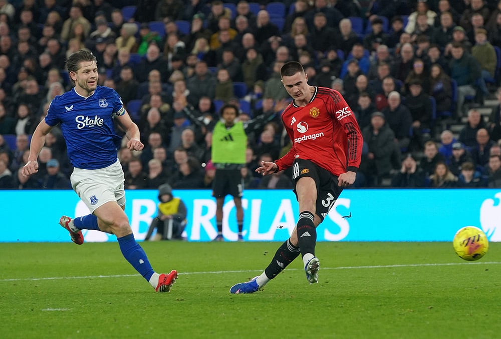 Everton Vs Manchester United Premier League soccer-Benjamin Sesko