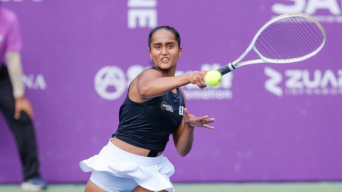 rohanbopanna/X : Vaishnavi Adkar made history at the W100 Bengaluru Open 2026 final 