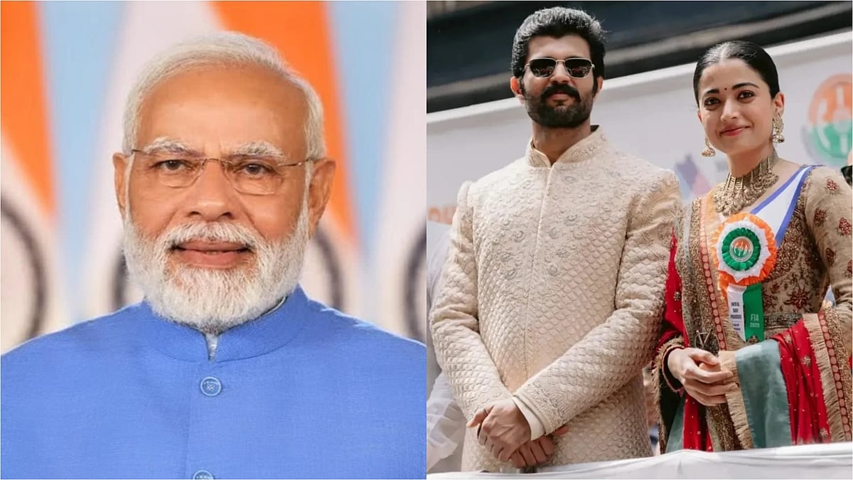Instagram : PM Narendra Modi sends wedding wishes to Rashmika Mandanna and Vijay Deverakonda
