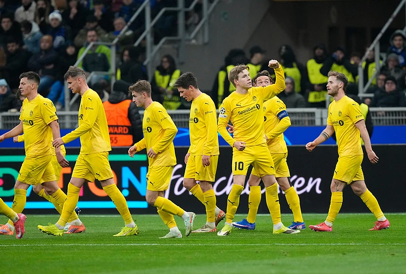 Inter Milan vs FK Bodø/Glimt UCL soccer-Jens Petter Hauge