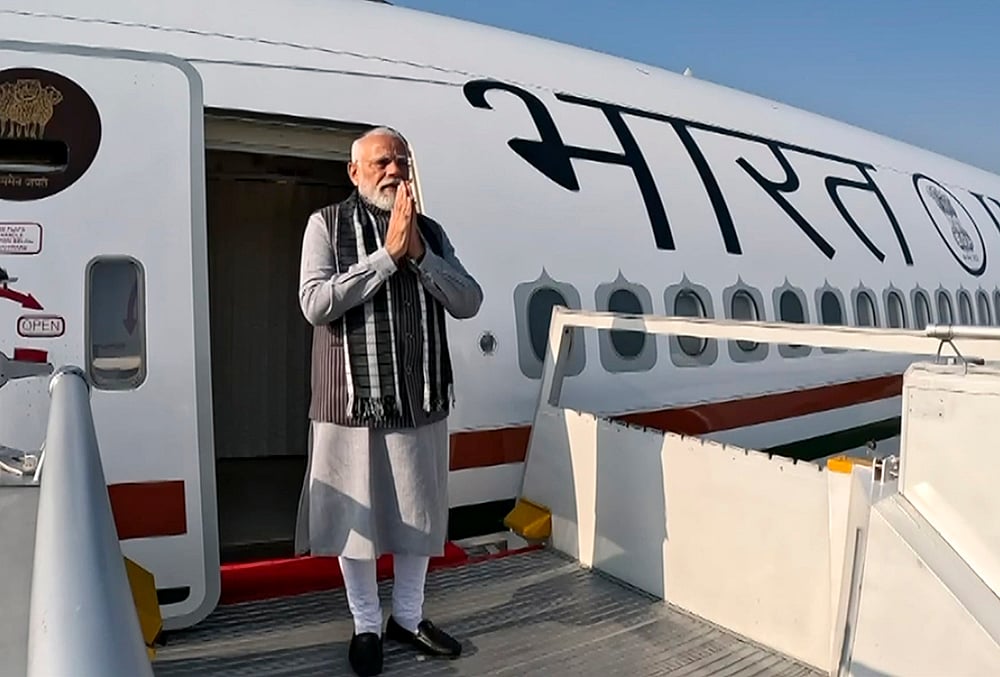 PM Modi departs for Israel