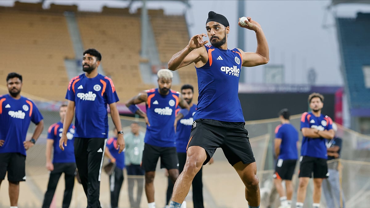 BCCI/X : India players in training ahead of ICC T20 World Cup 2026 Super 8 clash against Zimbabwe. 