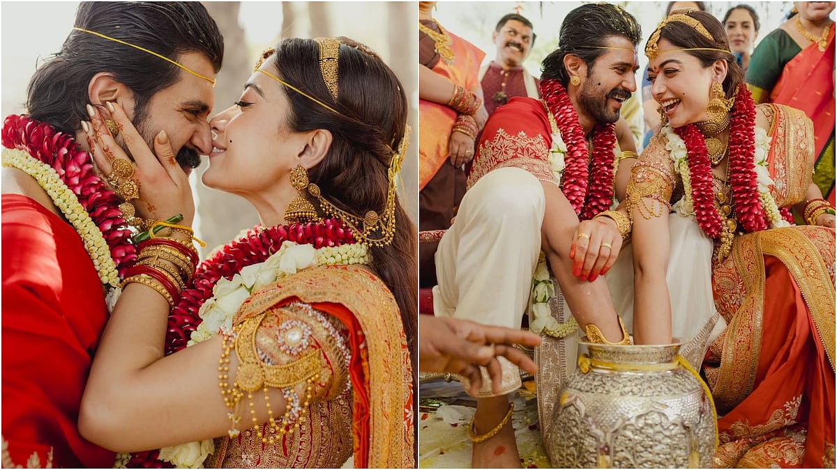 Instagram/Vijay Deverakonda : Rasmika Mandanna-Vijay Deverakonda's wedding pics