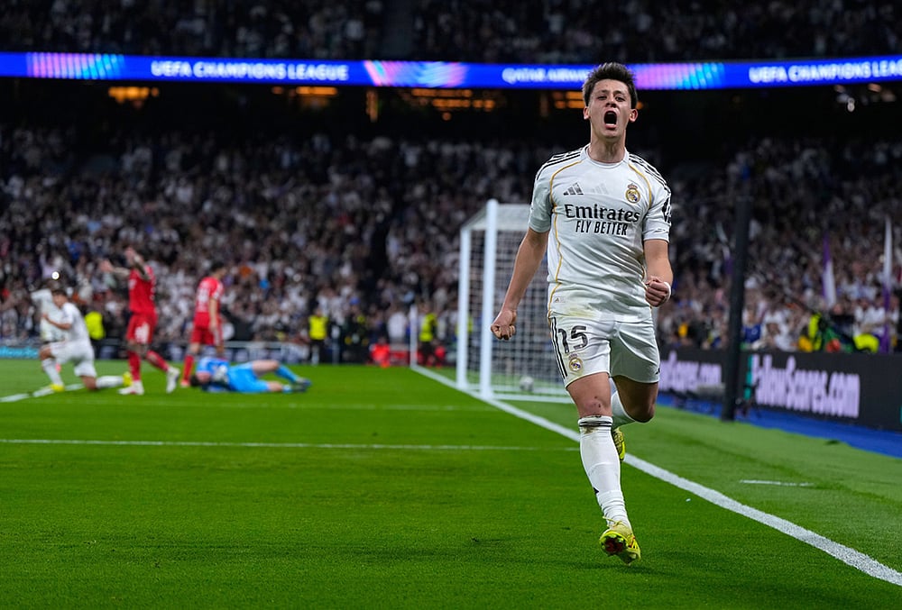 Real Madrid Vs Benfica uefa Champions League 2025-26 Playoff-Arda Guler