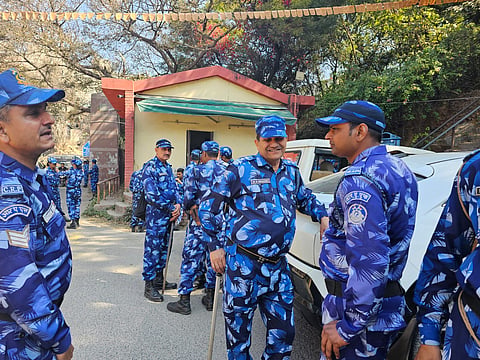 RAF outside JNU