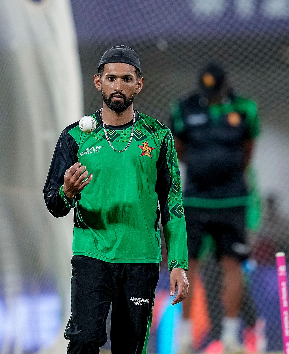 ICC Mens T20 WC 2026: IND vs ZIM-ZIM training-Sikandar Raza