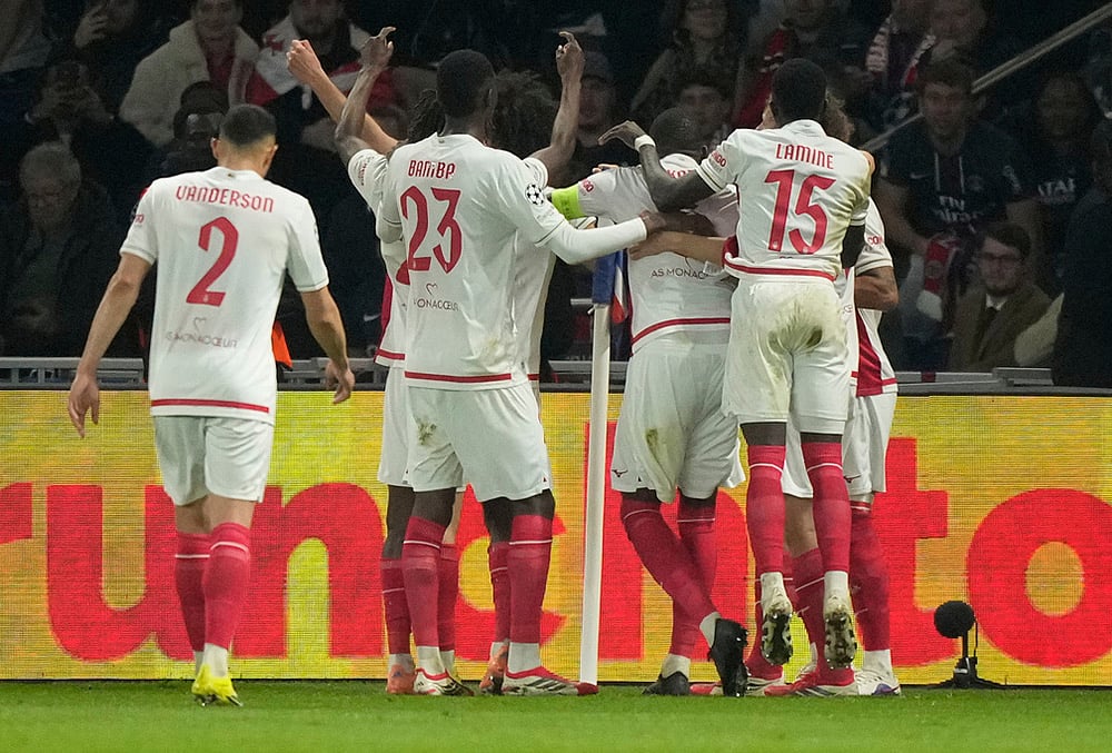 Paris Saint-Germain Vs Monaco uefa Champions League 2025-26 Playoff-