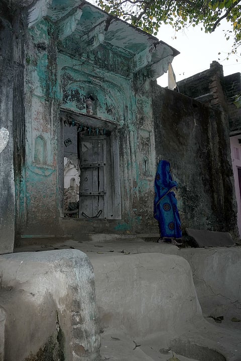 A Woman from the village of Shekhpur Guda