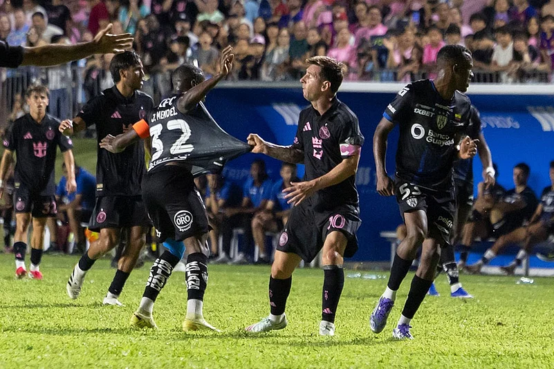 Puerto Rico Soccer Friendly Lionel Messi