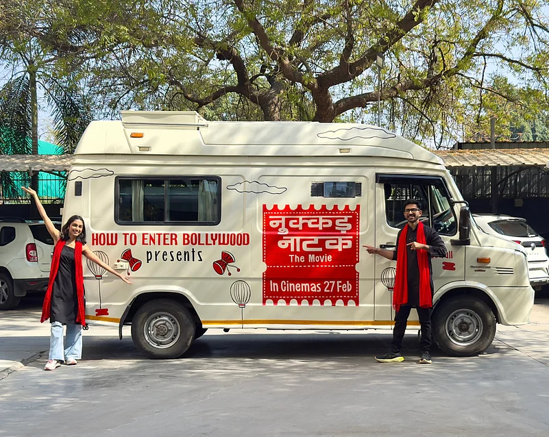 The promotional caravan for Nukkad Naatak (2026)