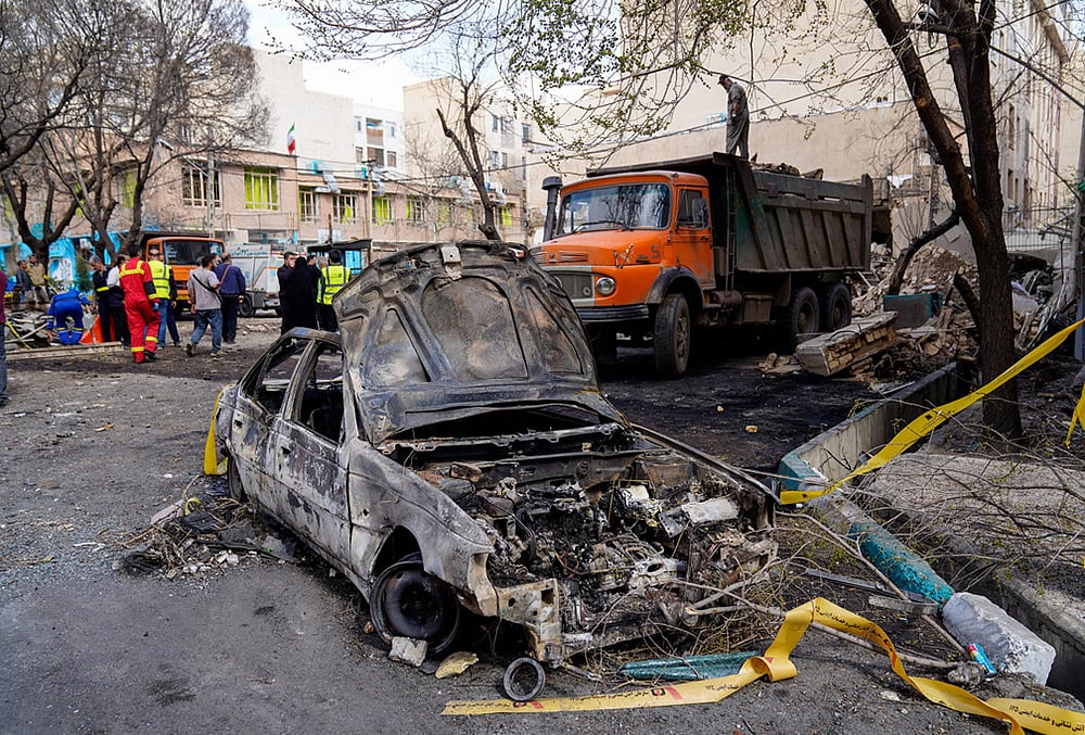 Tehran explosions