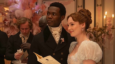 A still from ‘Bridgerton Season 4’