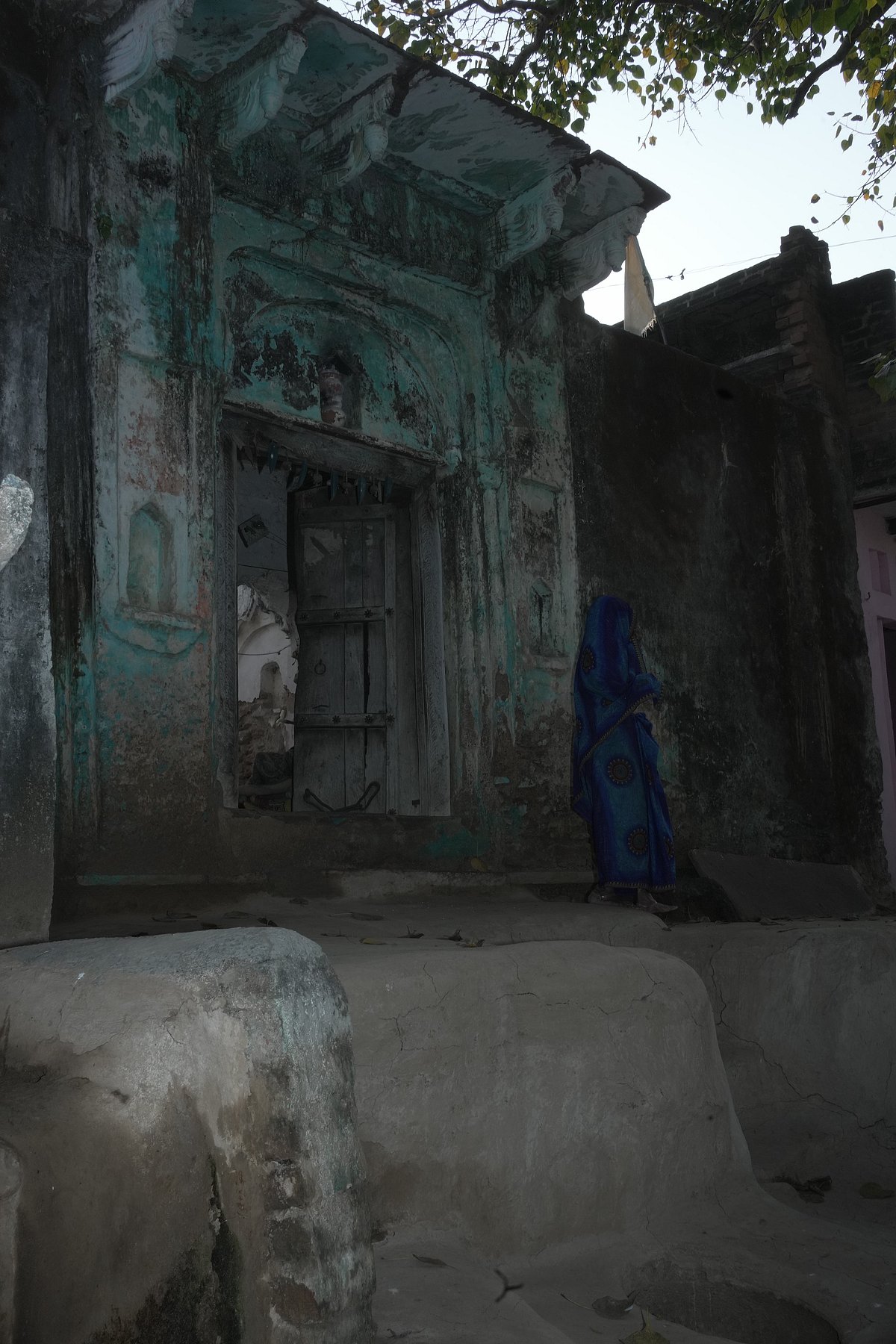 A Woman from the village of Sheikhpur Guda