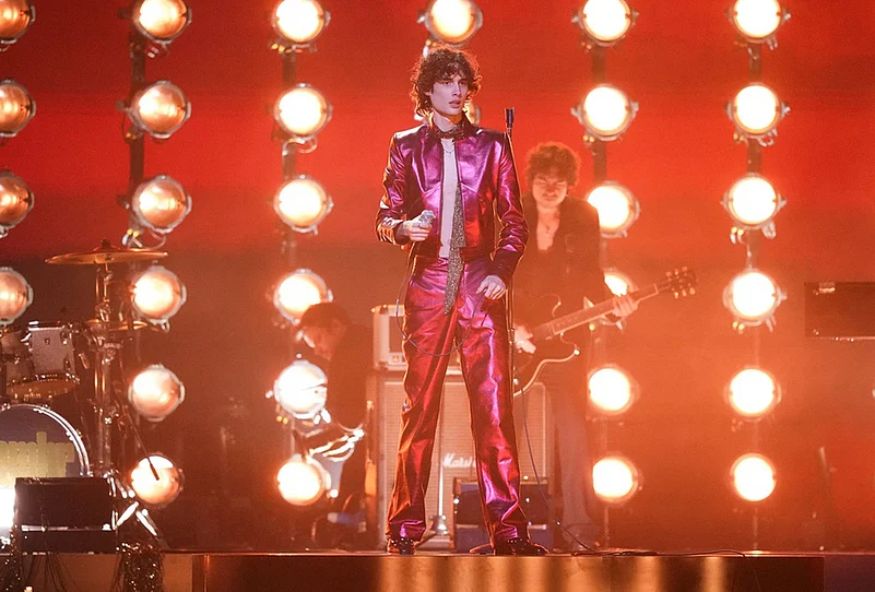 Britain Brit Awards 2026-Sombr performs