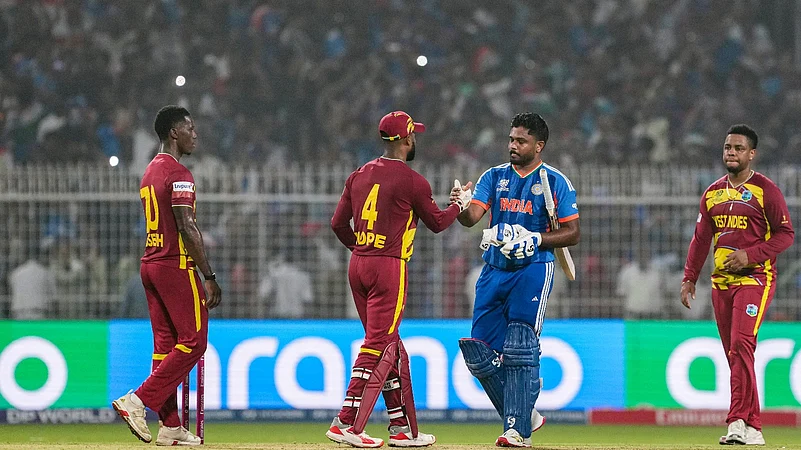 India vs West Indies ICC T20 World Cup 2026 Super 8 match Sanju Samson match-winning knock reaction