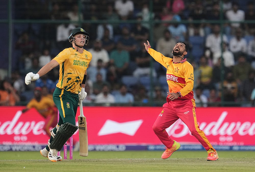 South Africa vs Zimbabwe T20 World Cup Cricket super 8 match-Sikandar Raza