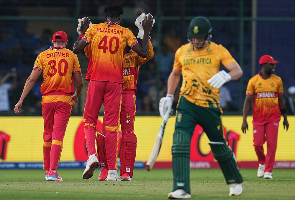 South Africa vs Zimbabwe T20 World Cup Cricket super 8 match-David Miller