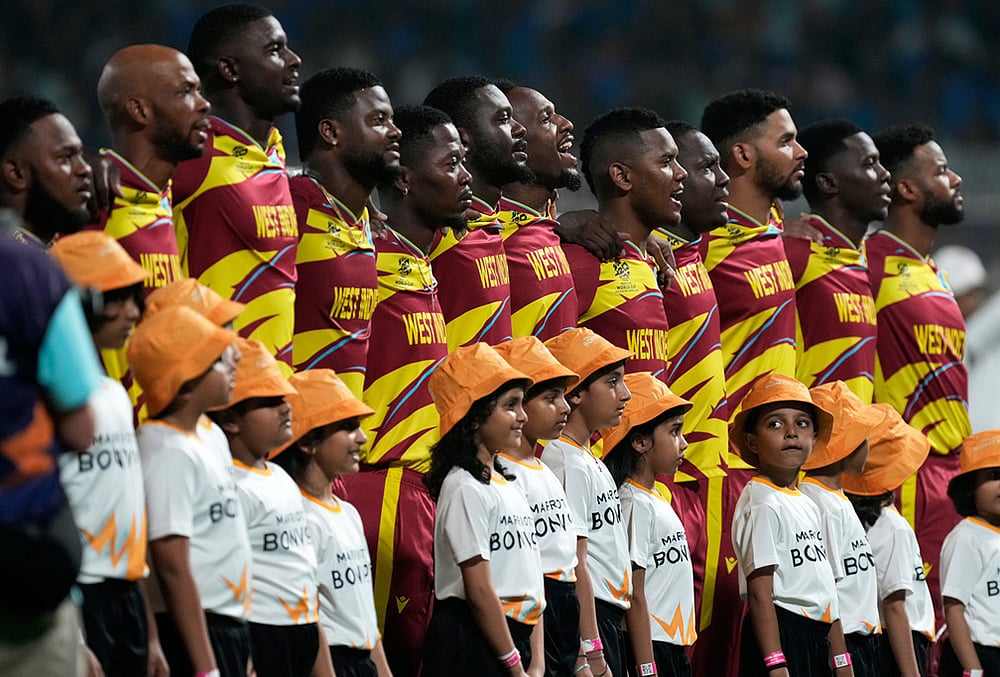 India Vs West Indies T20 World Cup Cricket super 8 match-West Indies players