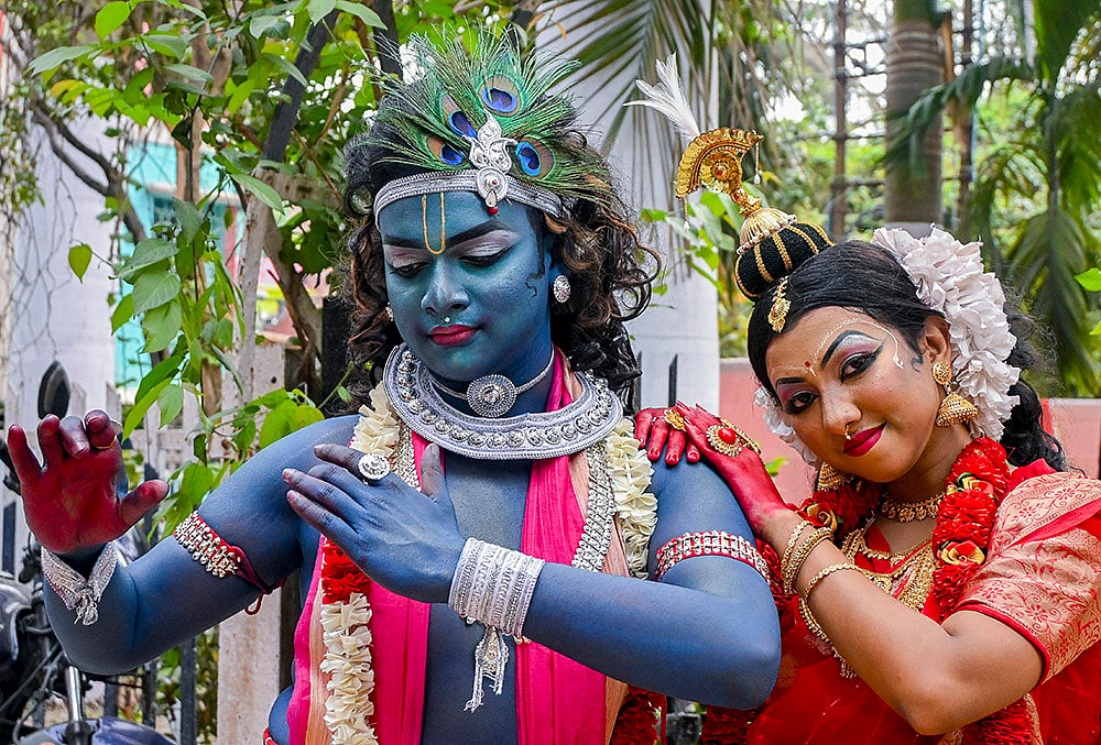 Spring festival celebrations in Nadia