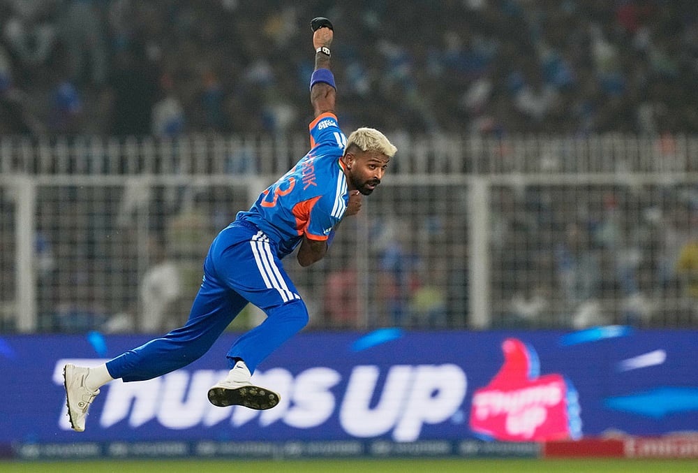 India Vs West Indies T20 World Cup Cricket super 8 match-Hardik Pandya
