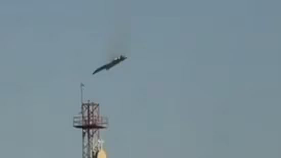 Screengrab from video : The US military said the cause of the friendly fire incident remained under investigation.