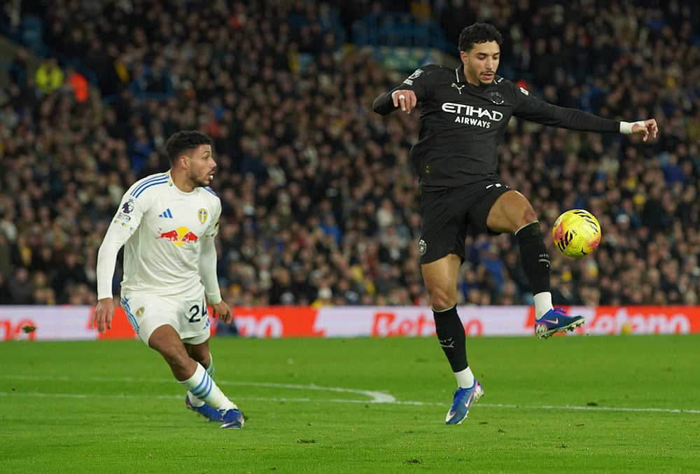 Leeds United vs Manchester City Premier League soccer-Omar Marmoush