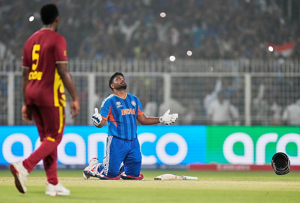 Sanju samson Vs West Indies T20 World Cup 2026 at the Eden Gardens-3