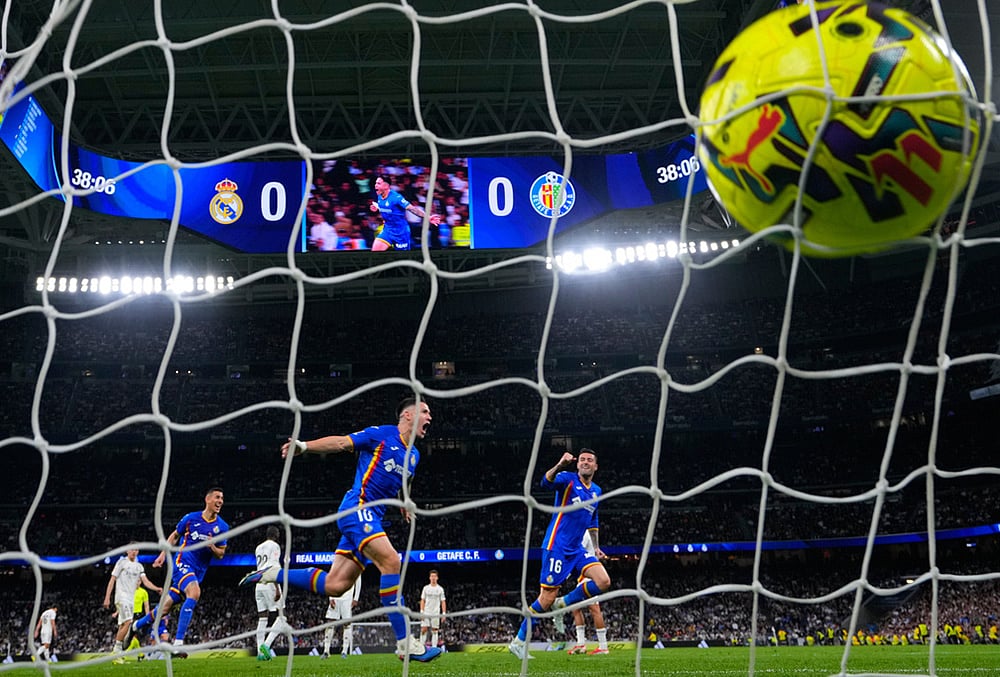 Real Madrid vs Getafe La Liga soccer-Satriano