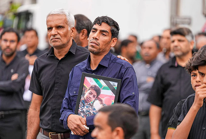 Mass Funeral for Children Killed in School Bombing in Iran