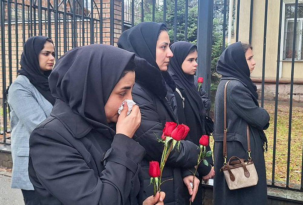 Mass Funeral for Children Killed in School Bombing in Iran