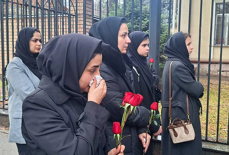 Mass Funeral for Children Killed in School Bombing in Iran