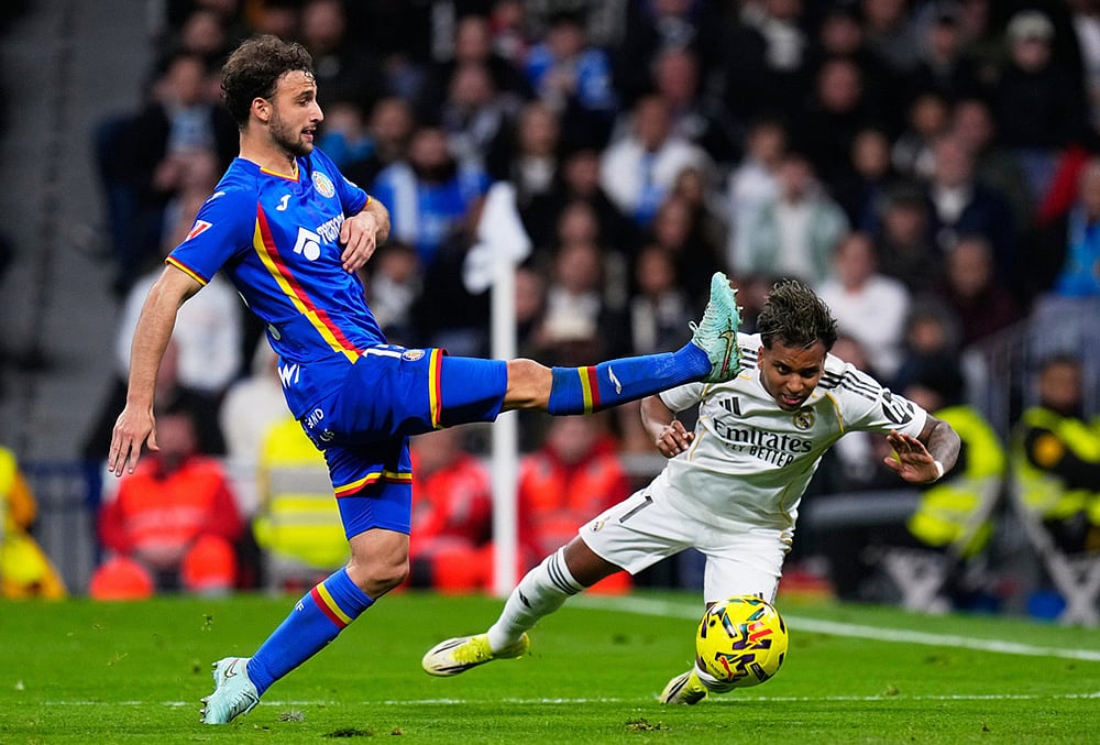 Real Madrid vs Getafe La Liga soccer-Boselli