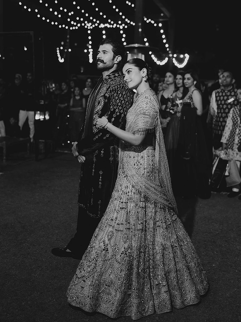 rashmika mandanna vijay deverakonda sangeet ceremony