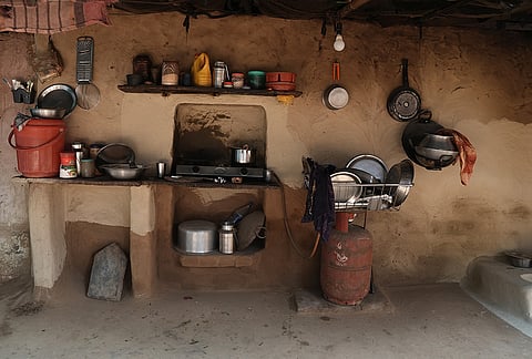 Current condition of the house of the victim girl