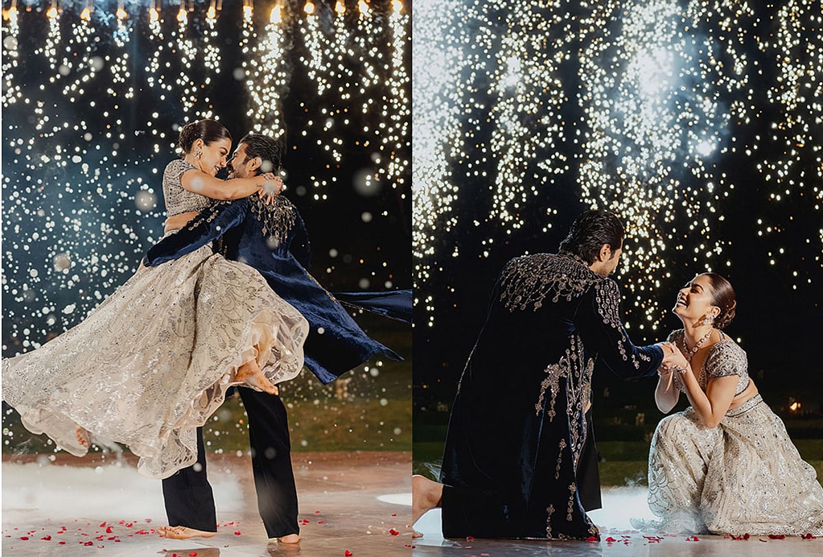 rashmika mandanna vijay deverakonda sangeet ceremony