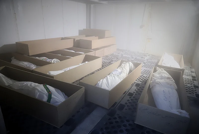 Mass Funeral for Children Killed in School Bombing in Iran