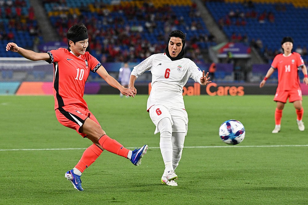 AFC Asia Cup Womens Soccer: South Korea vs Iran
