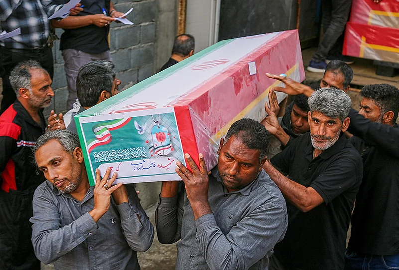 Mass Funeral for Children Killed in School Bombing in Iran