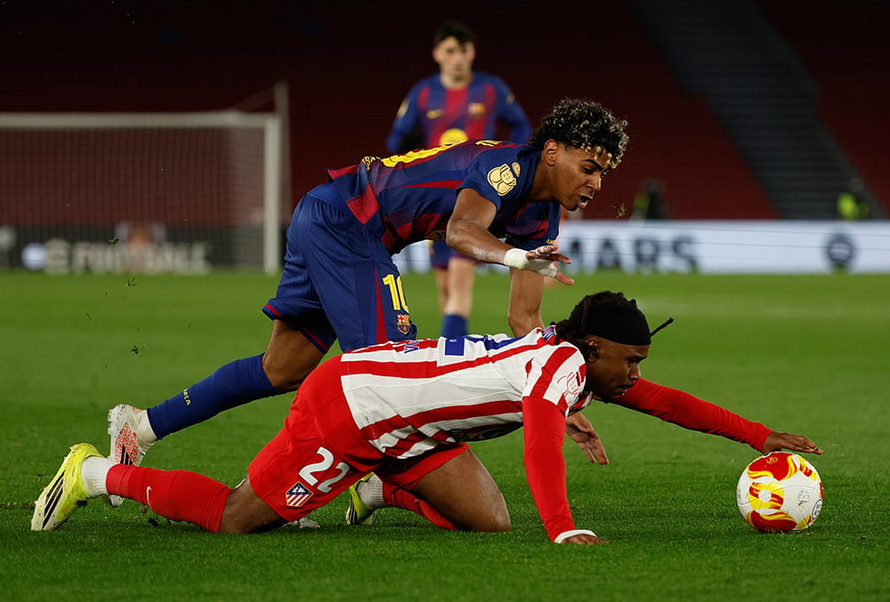 FC Barcelona Vs Atletico Madrid Copa Del Rey soccer-Giacomo Raspadori