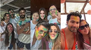 Instagram : Bollywood Stars Katrina Kaif, Varun Dhawan, and Kriti Sanon Shared Colourful Holi Pictures