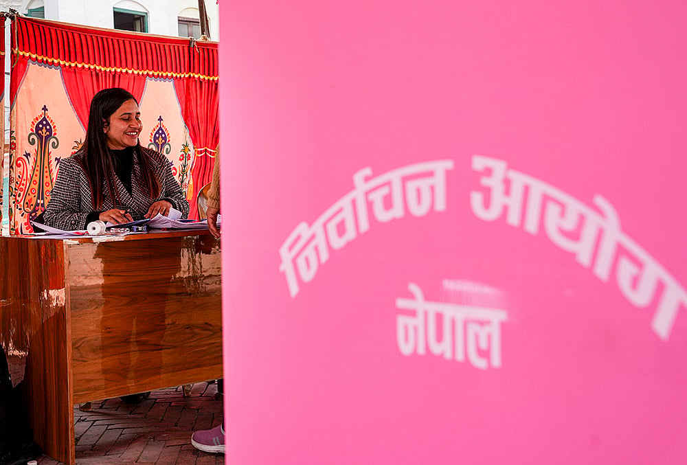 Preps for Nepals parliamentary polls in Kathmandu